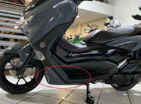Yamaha Nmax 125 2020-2024 Genuine Grey Lower Fairing left side mole B6HF1711003E - Image 4