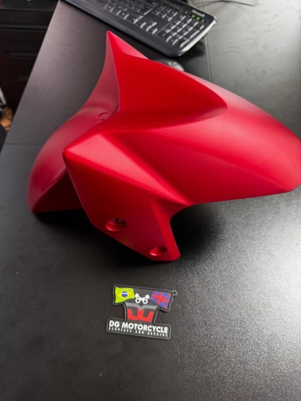 Genuine Matt RED Front Fender (Mud Guard) to fit Yamaha NMAX 125/155 2015/2020 - Image 2