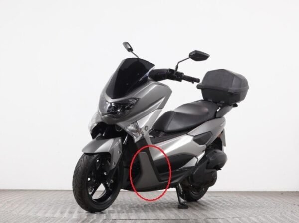 Yamaha Nmax 125/155 2015/2020 matt grey right front lower panel 2DPF171L00P4