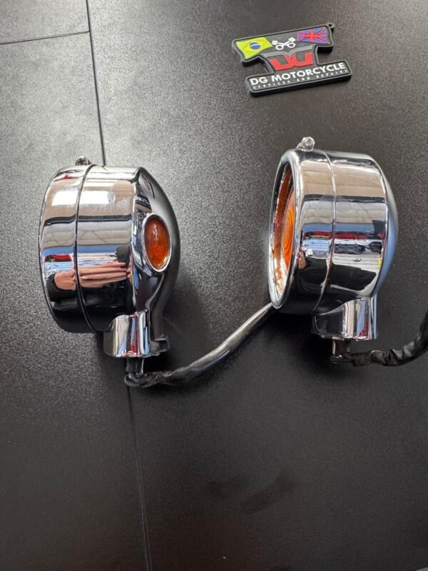 Genuine classic chrome Harley-Davidson turn signals - Image 15
