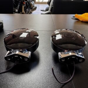 Genuine Harley-Davidson turn light Softail Pair smoked lens
