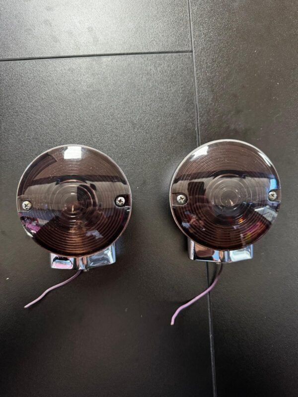 Genuine Harley-Davidson turn light Softail Pair smoked lens - Image 5
