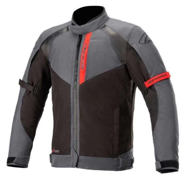 Alpinestars Headlands Drystar Waterproof Motorcycle Bike Jacket Asphalt Black