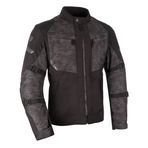 Oxford Toronto 1.0 Waterproof Adventure Motorcycle Jacket Black/Camo