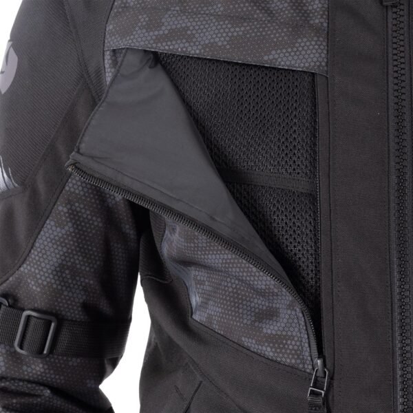 Oxford Toronto 1.0 Waterproof Adventure Motorcycle Jacket Black/Camo - Image 4