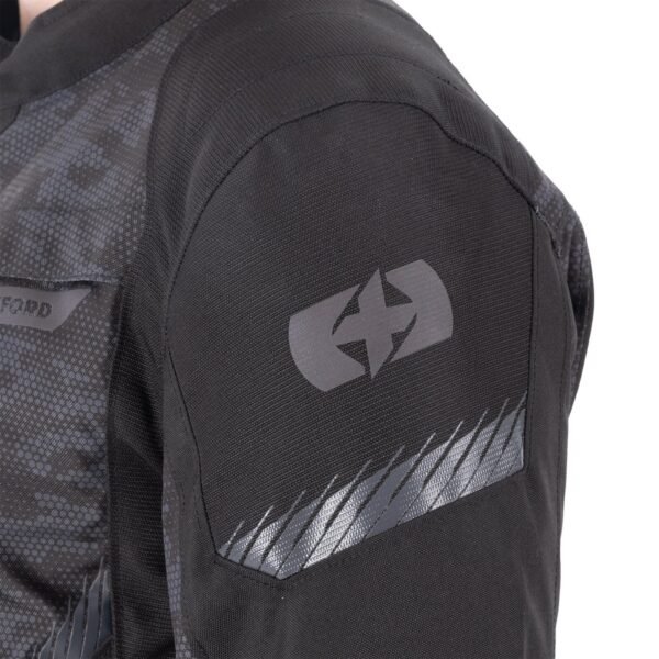 Oxford Toronto 1.0 Waterproof Adventure Motorcycle Jacket Black/Camo - Image 7